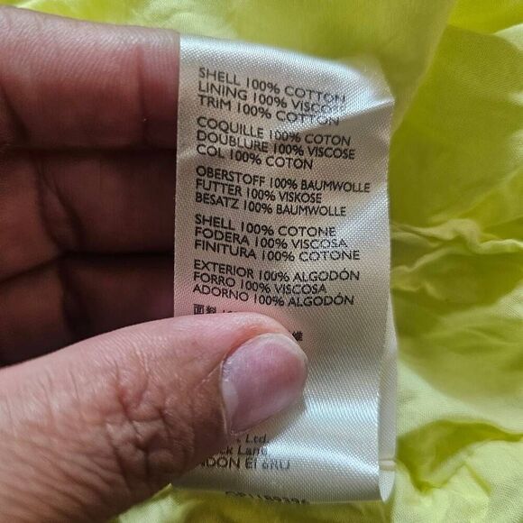 Anthropologie Maeve Selah High Low Maxi Dress Yellow Size 3XL - Picture 13 of 13